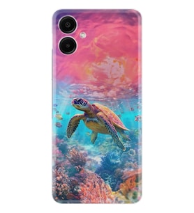 Samsung Galaxy A06 Kılıf Boutique Baskılı Resimli Kaplumbağa Pcode -065
