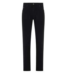 Captiva Regular Fit Likralı Erkek Örme Jean Pantolon 6644 (Siyah)