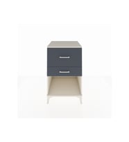 Kronos Komodin 2 Çekmeceli 60x59x96 Aytaşı-Antrasit