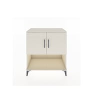Hyperion Şifonyer Tek Raflı 2 Kapaklı 88x44x96 Aytaşı-Aytaşı