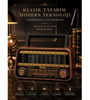 Retro Radyo Bluetoothlu Nostaljik Yüksek Ses Çıkışlı - Şarjlı Radyo MP3 Müzik Çalar MEIER M-1940BT
