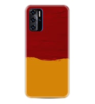 Reeder P13 Blue Max L 2021 Kılıf Silikon Desen Özel Seri Sarı Kırmızı Boya 1708