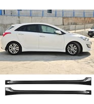 Hyundai i30 Servis Yan Marşpiyel Seti Mat Siyah Plastik 2 Adet 2012 2013 2014 2015 2016 2017