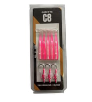 Caretta C8 8cm 5.5gr 5+3 Silikon Yem Candy Pink