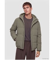LCW Vision Yeşil Regular Fit Kapüşonlu Erkek Şişme Mont