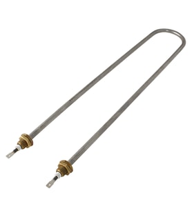 50 Cm U Tipi Düz Benmari Rezistansı  2000W 220V CRNI