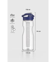 Renga Saga Buz Hazneli 730 ml Tritan Matara 911039 Bej (Mavi)