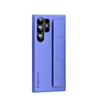 ScHitec Samsung Galaxy S24 Ultra Uyumlu Premium Case Parmak Askılı Telefon Kılıfı Mavi