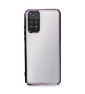 Note 11 Kılıf  Lensli  - Mor