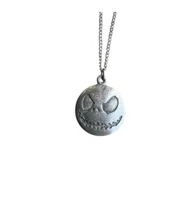 Halloween Temalı Gotik Metal Kolye  Cadılar Bayramı Unisex Aksesuar