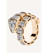Gold Serpenti Yılan Exclusive Ayarlanabilir Yüzük (Renksiz)