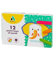 ADEL 12 RENK PASTEL BOYA