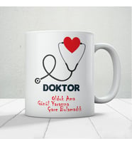 14 Mart Tıp Bayramı Doktor Olduk Ama Gönül Yarasına Çare Bulamadık Baskılı Kupa Bardak