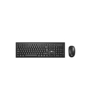 Lecoo KW200 Kablosuz Klavye & Mouse Set Q Siyah