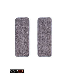 Eva Sprey Mop Yedek Bezleri – 2'li Mikrofiber Set, Kolay Temizlik
