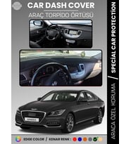 HYUNDAI GENESIS BH KASA (2008-2014) Torpido Örtüsü Ön Panel Halı Torpido Koruma Tam Uyum