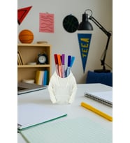 HOODİE Pencil Case Dekor Obje Ve Aksesuar Genç Odası Sweatshirt Organizer Kalemlik (Beyaz)