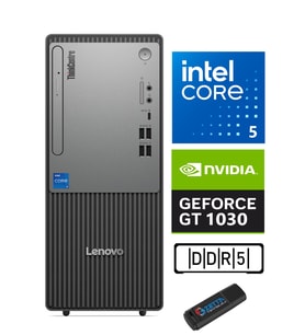 Lenovo Thinkcentre Neo 50T Gen 5 Intel Core I5 13400 16GB Ddr5 256GB SSD 4GB/GT1030 WİN11H Masaüstü Blgisayar NEO12UB000ETRGH06+ZETTAUSBBELLEK