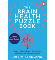 The Brain Health Puzzle Book: Over 150 Puzzles To Boost Your Memory And Train Your Brain