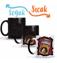 Negans Little League Baseball Walking Dead Sihirli Kupa Bardak Porselen