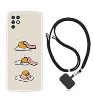 INFINIX Note 11 Pro Note 10 Hot 9 Play Kılıf Boyun Askılı Silikon Sweety Egg 1322
