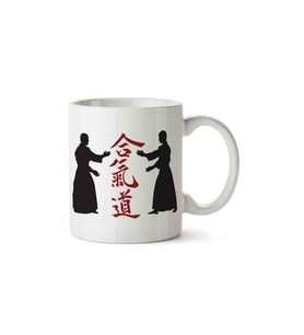 Aikido 3 Porselen Kupa Bardak