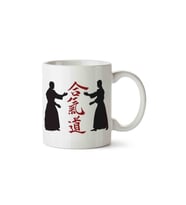 Aikido 3 Porselen Kupa Bardak