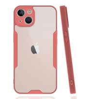 Durukar® iPhone 14 Plus Kılıf Platin Silikon - Pembe