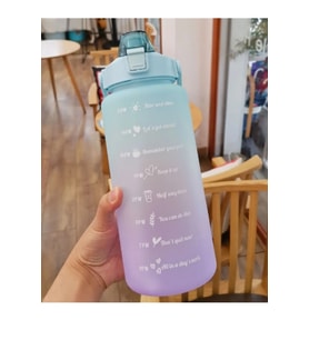 Günlük Motivasyon Su Matarası 2 Litre