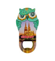 Almanya Temalı Baykuş Magnet Kapak Açacak (Karışık)