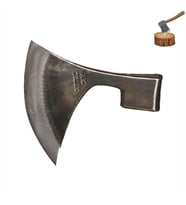 Aki Dövme Çelik Kare Sap Balta 20 cm-No 3-Sapsız