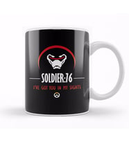Soldier 76 Ive Got You In My Sights Overwatch Kupa Bardak Porselen