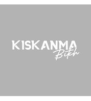 Kıskanma Bitch Araba STİCKER siyah 16x5 CM (Beyaz)