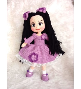 Ahuela Bebek Amigurumi Organik Oyuncak