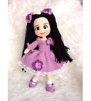Ahuela Bebek Amigurumi Organik Oyuncak