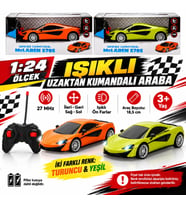 1:24 McLaren 570S Işıklı Uzaktan Kumandalı Araba(Adet fiyatıdır)