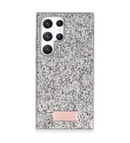 S23 Bright Simli Kapak - Gümüş