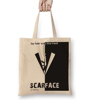 Scarface Say hello to my little firend! Bez Çanta Uzun Saplı