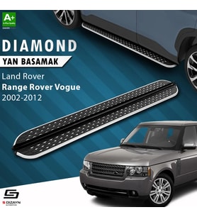 S-Dizayn Land Rover Range Rover Vogue 2 Diamond Krom Yan Basamak 183 Cm 2002-2012