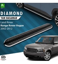 S-Dizayn Land Rover Range Rover Vogue 2 Diamond Krom Yan Basamak 183 Cm 2002-2012
