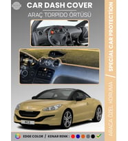 PEUGEOT PARTNER TEPEE (2008-2018) KAPAKLI Torpido Örtüsü Ön Göğüs Koruma Tam Uyum