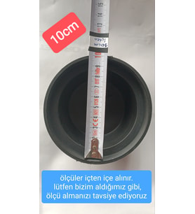 YENİLZD Led Zenonlar Için Far Kapağı 10cm Ölçülerimiz Içten Içe Alınır. Ölçü Örneği Için Görsellere BakınızAC
