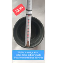YENİLZD Led Zenonlar Için Far Kapağı 10cm Ölçülerimiz Içten Içe Alınır. Ölçü Örneği Için Görsellere BakınızAC