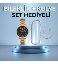 Slazenger SL.09.2142.3.04 Çelik Rose Gold Füme Kadran 34 mm Kadın Kol Saati