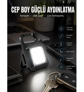 Led Işık Acil Durum Işığı Çok Fonksiyonlu Mıknatıs Özelliği