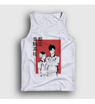 Presmono Unisex Beyaz Kuroken Voleybol High Anime Haikyu Atlet 237687tt