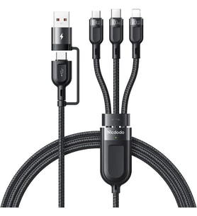 Lexroo CA-8800 100W 3İN2 PD HIZLI DATA-ŞARJ KABLOSU 6A 1.2M - SİYAH