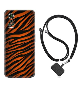General Mobile GM 21 Pro GM 22 Pro Plus Kılıf Boyun Askılı Silikon Leopar Yeni 1676