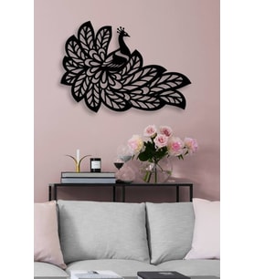 Leylaser Tavuz Kuşu 35x70cm Mdf Duvar Tablosu
