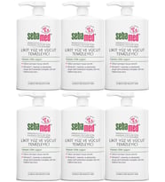 Sebamed Yüz ve Vücut Temizleyici Likit 750 ML (6 Lı Set)